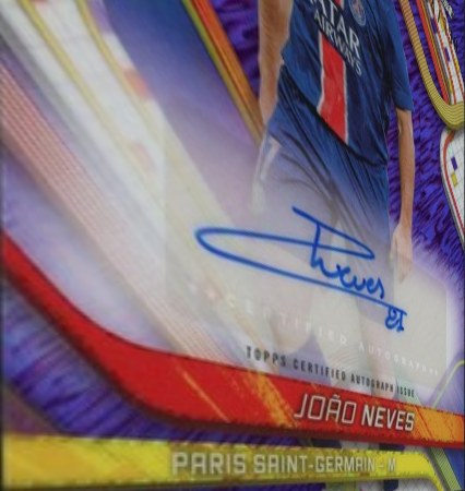Joao Neves 2025 Topps Finest Shimmer /199