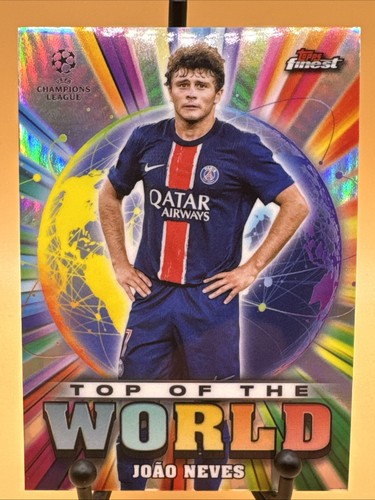 Joao Neves 2024 Panini Finest UEFA Club Competitions