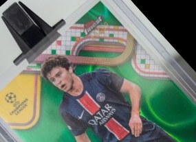 Joao Neves 2024 Topps Finest UEFA Green /99