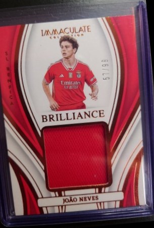 Joao Neves 2023 Panini Immaculate /30
