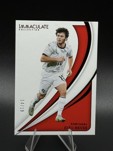 Joao Neves 2024 Panini Immaculate Soccer Ruby /19
