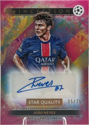 Joao Neves 2024 Topps Inception 116/150