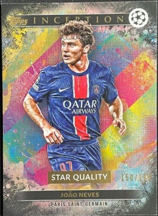 Joao Neves 2024 Topps Inception Black /199