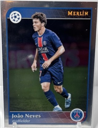Joao Neves 2025 Topps Merlin Chrome /50