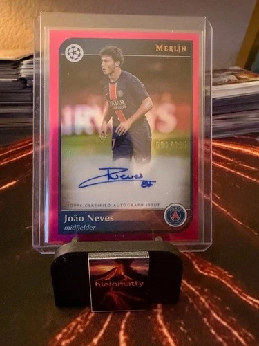 Joao Neves 2024 Topps Merlin Chrome Magenta /125