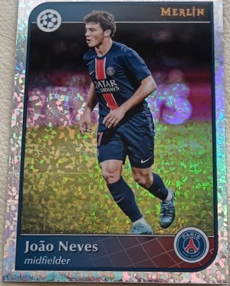Joao Neves 2024 Topps Merlin Chrome Mini Diamond /25