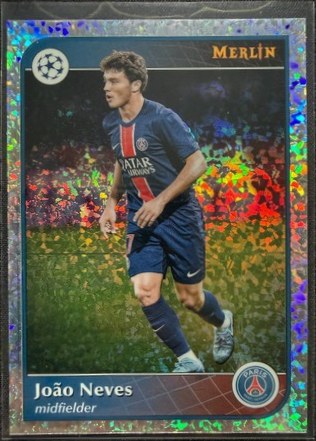 Joao Neves 2025 Topps Merlin Chrome Mini Diamond