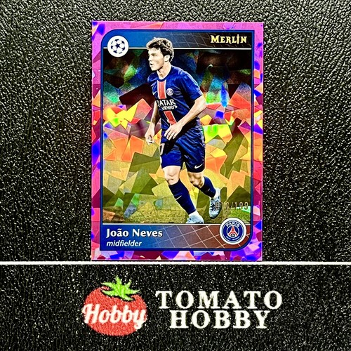 Joao Neves 2024 Topps Merlin Chrome Pink Atomic Refractor /199