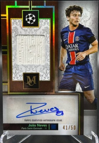 Joao Neves 2024 Topps Museum /50
