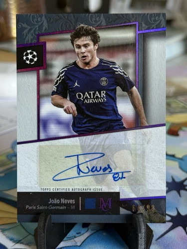 Joao Neves 2024 Topps Museum Ametista /99