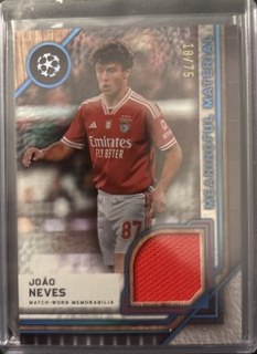 Joao Neves 2023 Topps Museum Collection /75