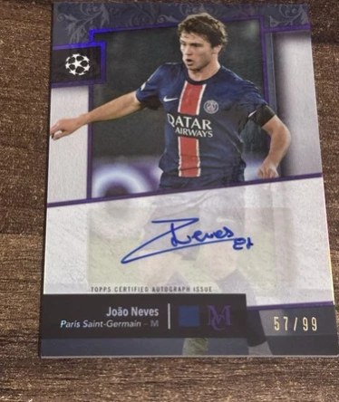 Joao Neves 2024 Topps Museum Collection /99