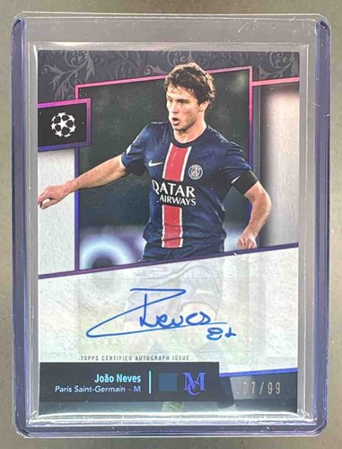 Joao Neves 2024 Topps Museum Collezione UEFA /99