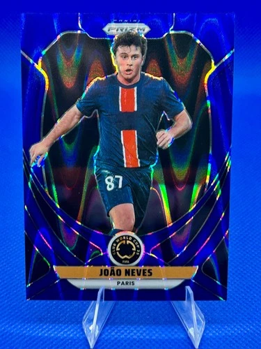 Joao Neves 2025 Panini Prizm Azul Sísmico /275