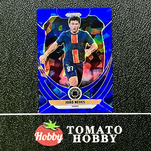 Joao Neves 2025 Panini Prizm Blue Cracked Ice Refractor /175