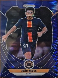 Joao Neves 2025 Panini Prizm Blue Pulsar /275