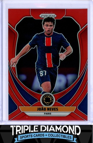 Joao Neves 2025 Panini Prizm Club World Cup Red Prizm 163/199