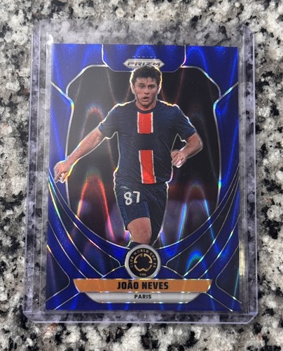 Joao Neves 2025 Panini Prizm FIFA Club World Cup Blue Sismico /275