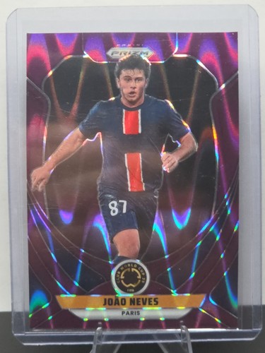 Joao Neves 2025 Panini Prizm FIFA Club World Cup Purple Seismic /99