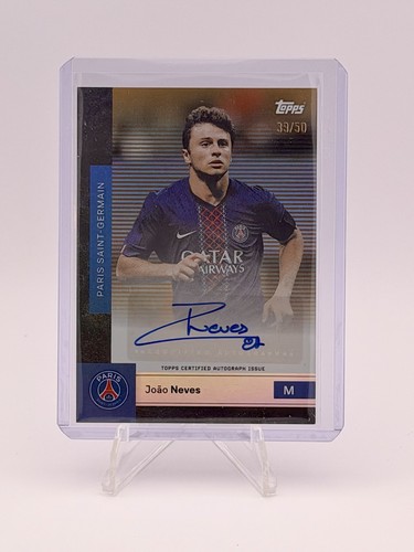 Joao Neves 2025 Topps PSG Team Set /50