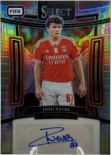 Joao Neves 2023 Panini Select FIFA Silver Prizm