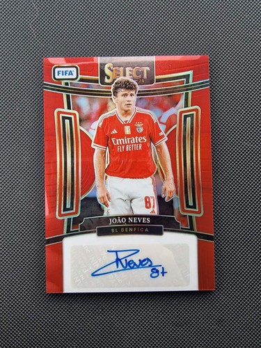 Joao Neves 2024 Panini Select Red Prizm