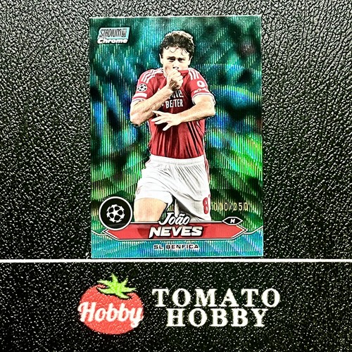 Joao Neves 2023 Topps Stadium Chrome Aqua Wave Refractor /250