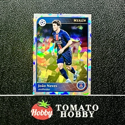 Joao Neves 2024 Topps Merlin Chrome UEFA Atomic Refractor