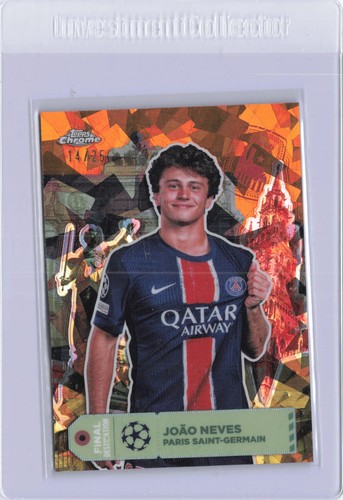 Joao Neves 2024 Topps UCC Sapphire Orange /25