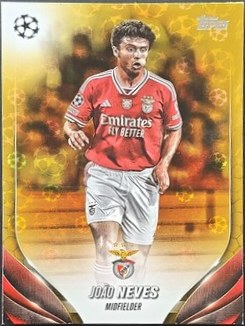 Joao Neves 2024 Topps UEFA Club Competitions /75