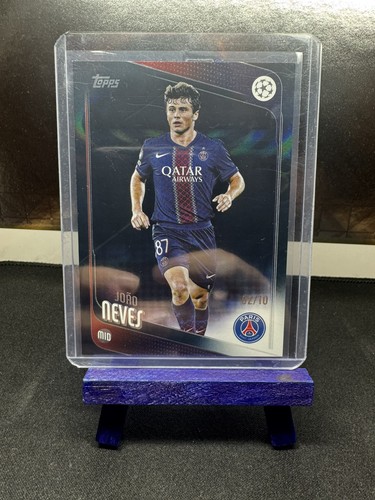 Joao Neves 2025 Topps UEFA Club Competitions Nero /10
