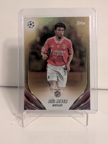 Joao Neves 2023 Topps UEFA Gold /50