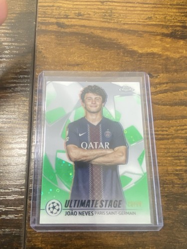 Joao Neves 2025 Topps UEFA UCC Cromo Verde /99
