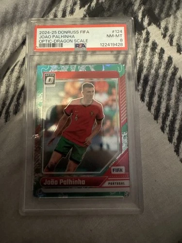 Joao Palhinha 2024 Panini Donruss FIFA Optic Dragon Scale Prizm /8