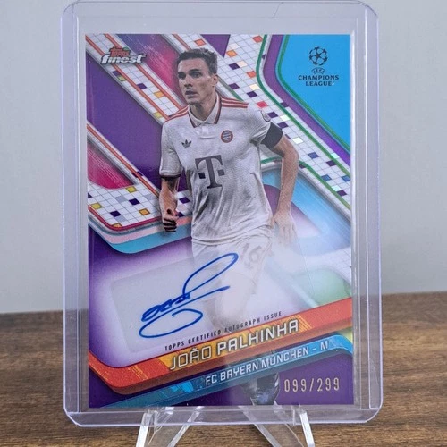 Joao Palhinha 2024 Topps Finest Purple Refractor /299