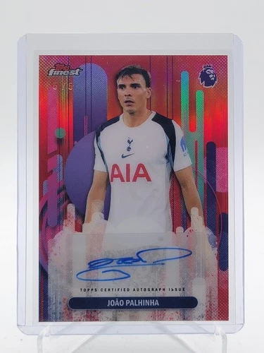 Joao Palhinha 2025 Topps Mejor Red Refractor /5
