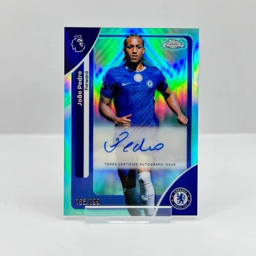 Joao Pedro 2026 Topps Chrome Aqua Refractor /199