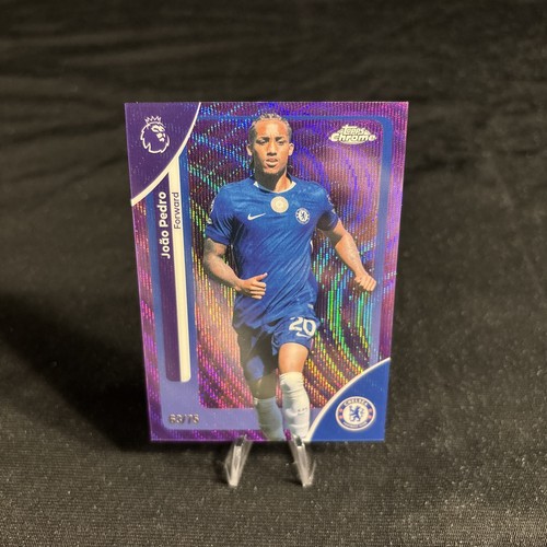 Joao Pedro 2025 Topps Chrome Gold /75