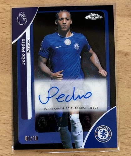 Joao Pedro 2026 Topps Chrome Logofractor /10