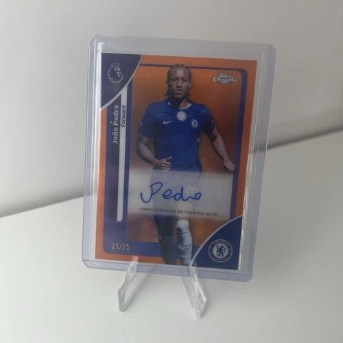 Joao Pedro 2026 Topps Chrome Orange Refractor /25