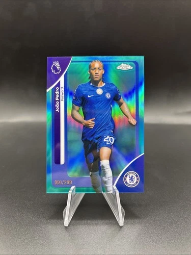 Joao Pedro 2026 Topps Chrome Premier League Teal Refractor /299