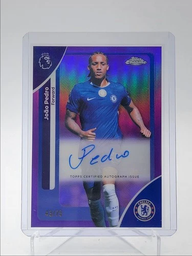 Joao Pedro 2026 Topps Chrome Purple /75