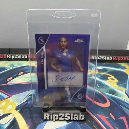 Joao Pedro 2026 Topps Chrome Purple Refractor /75