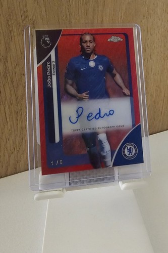 Joao Pedro 2026 Topps Chrome Red /5