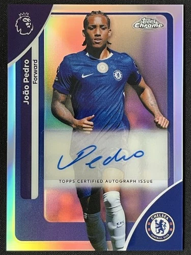 Joao Pedro 2025 Topps Chrome Refractor