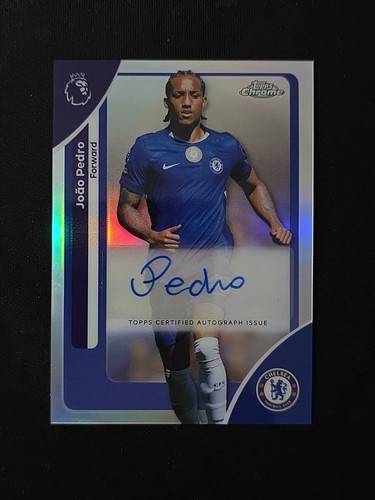 Joao Pedro 2025 Topps Chrome Refractor