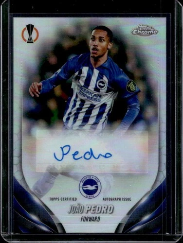 Joao Pedro 2023 Topps Cromo UEFA