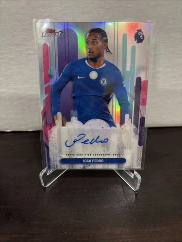 Joao Pedro 2025 Topps Finest Refractor