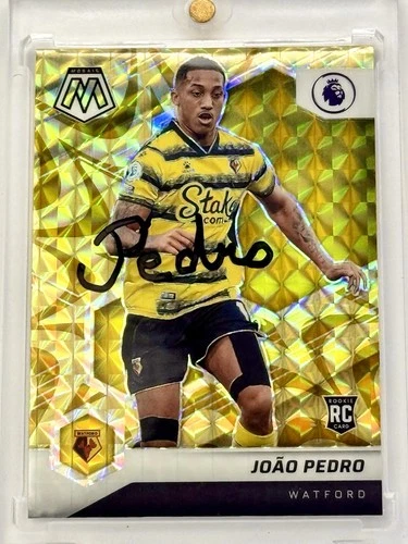 Joao Pedro 2021 Panini Mosaic Gold Reactive