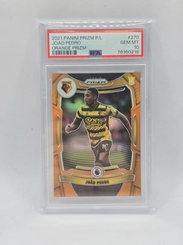 Joao Pedro 2021 Panini Prizm Orange Prizm /25